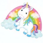 Adorno movil Unicornio Bebe