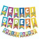 Banderin felicidades fiesta