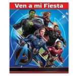 Invitacion avengers