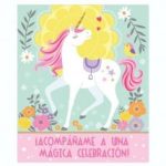 Invitaciones Unicornio