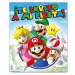 Invitaciones mario bros