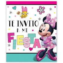 Invitaciones Minnie Mouse