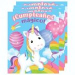 Invitaciones Unicornio Bebe