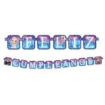 Letrero Feliz Cumpleaños Frozen