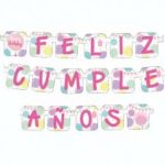 Letrero Feliz Cumpleaños Balloons