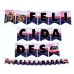 Letrero cumpleaños star wars