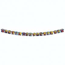 Letrero Feliz Cumpleaños Spiderman