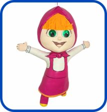 Piñata de masha y el oso