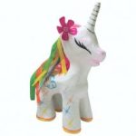 Piñata de unicornio colores