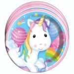 Platos Unicornio Bebe