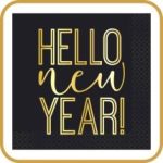 servilletas año nuevo